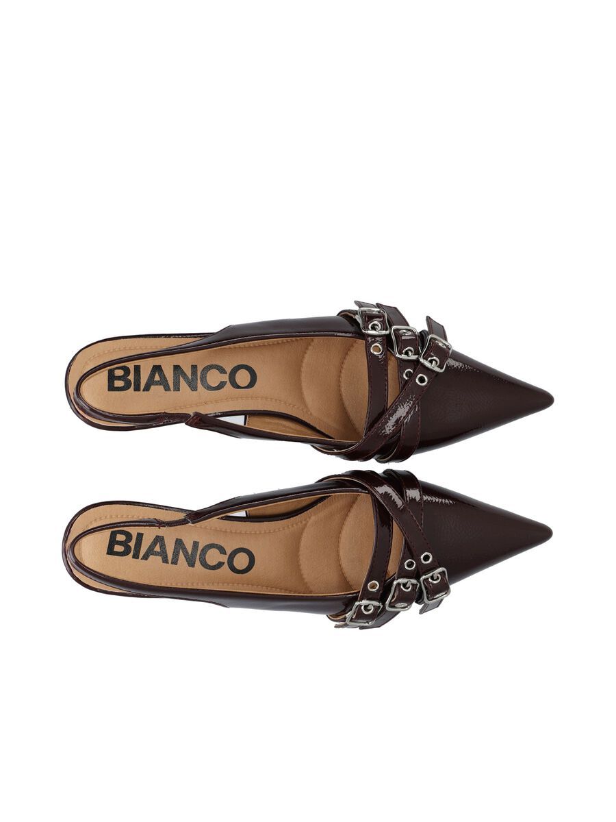 Kristin Buckle Slingback | Burgundy