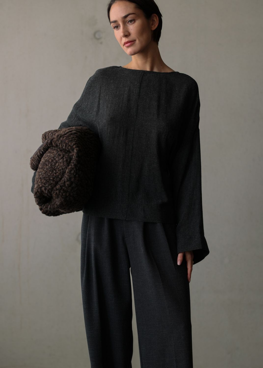 Manson Top | Dark Grey