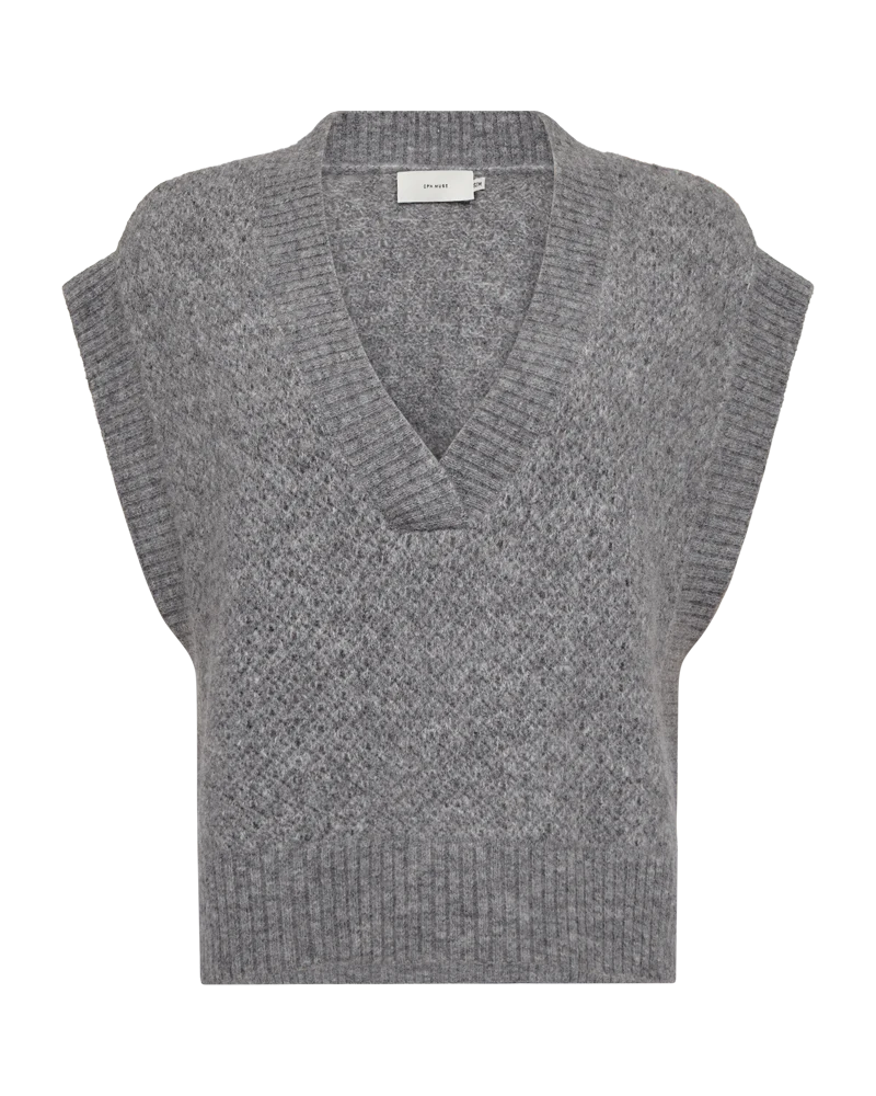 Ibra Waistcoat | Grey Melange