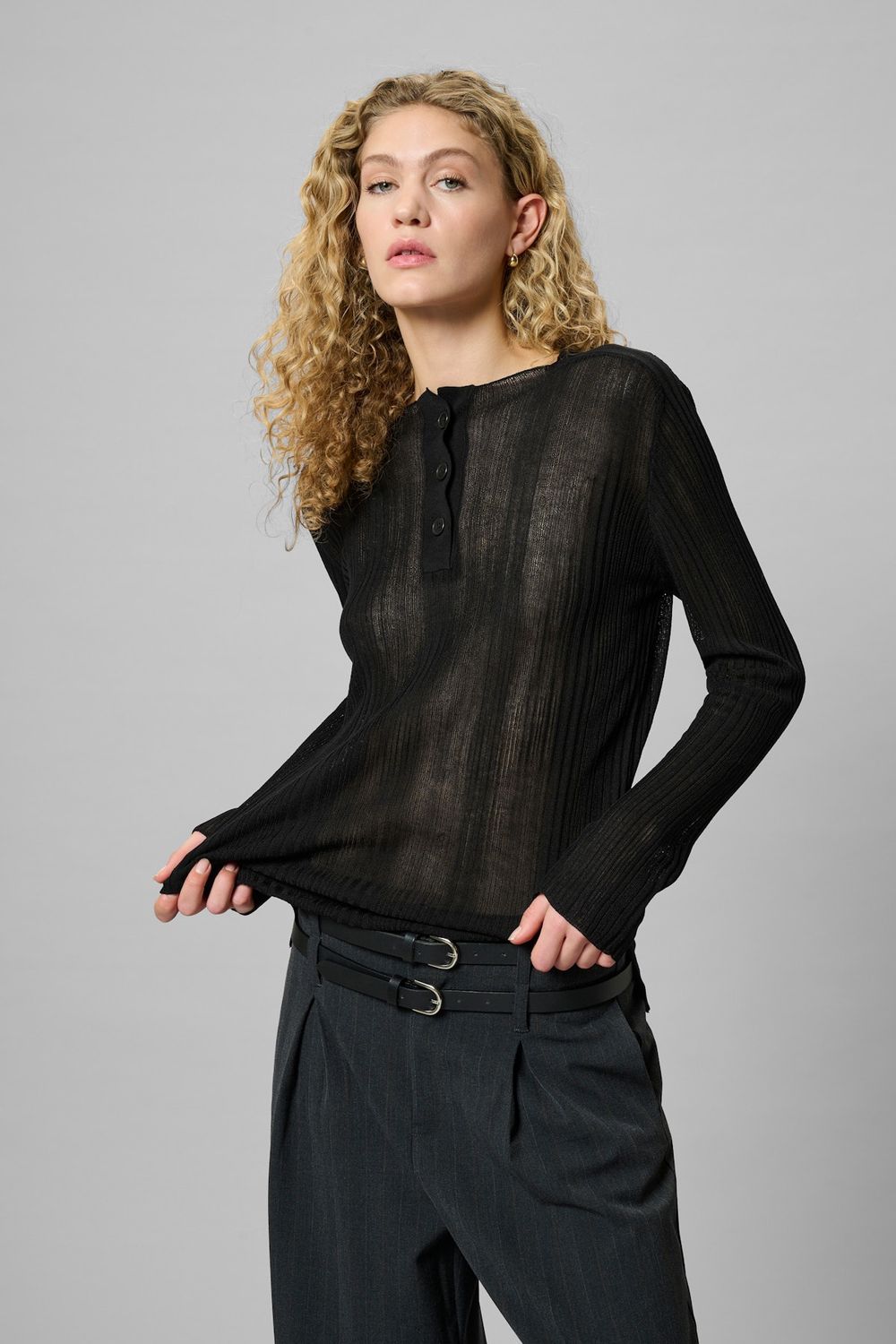 Haddis Knit Blouse