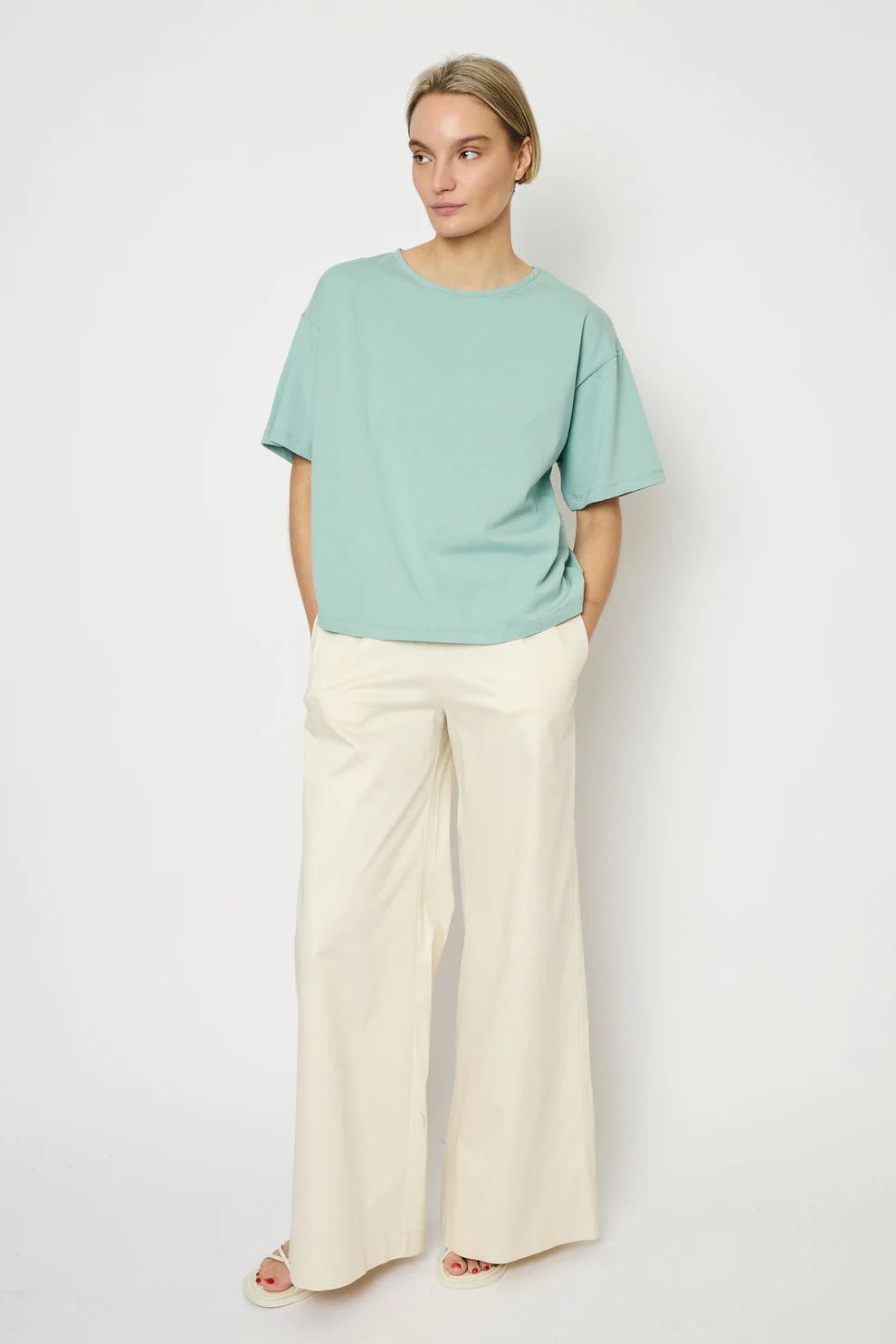 Zoe Tee | Retro Blue