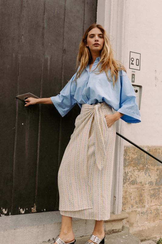 Joelle Skirt | Stripes