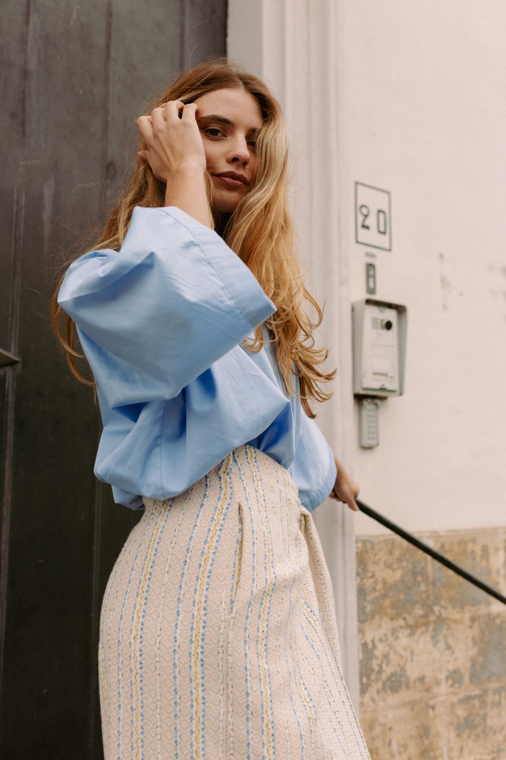 Joelle Skirt | Stripes