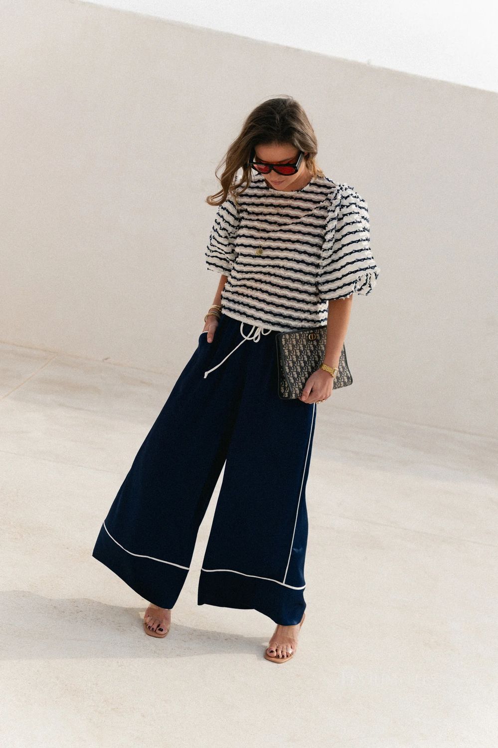 Charlotte Blouse | Navy