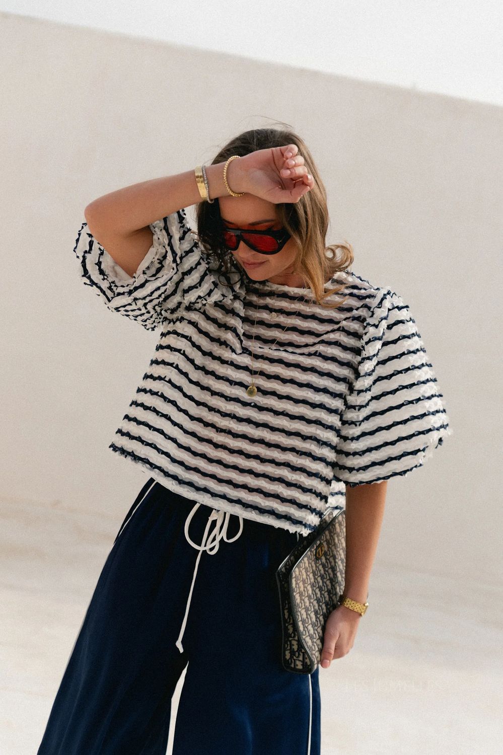 Charlotte Blouse | Navy