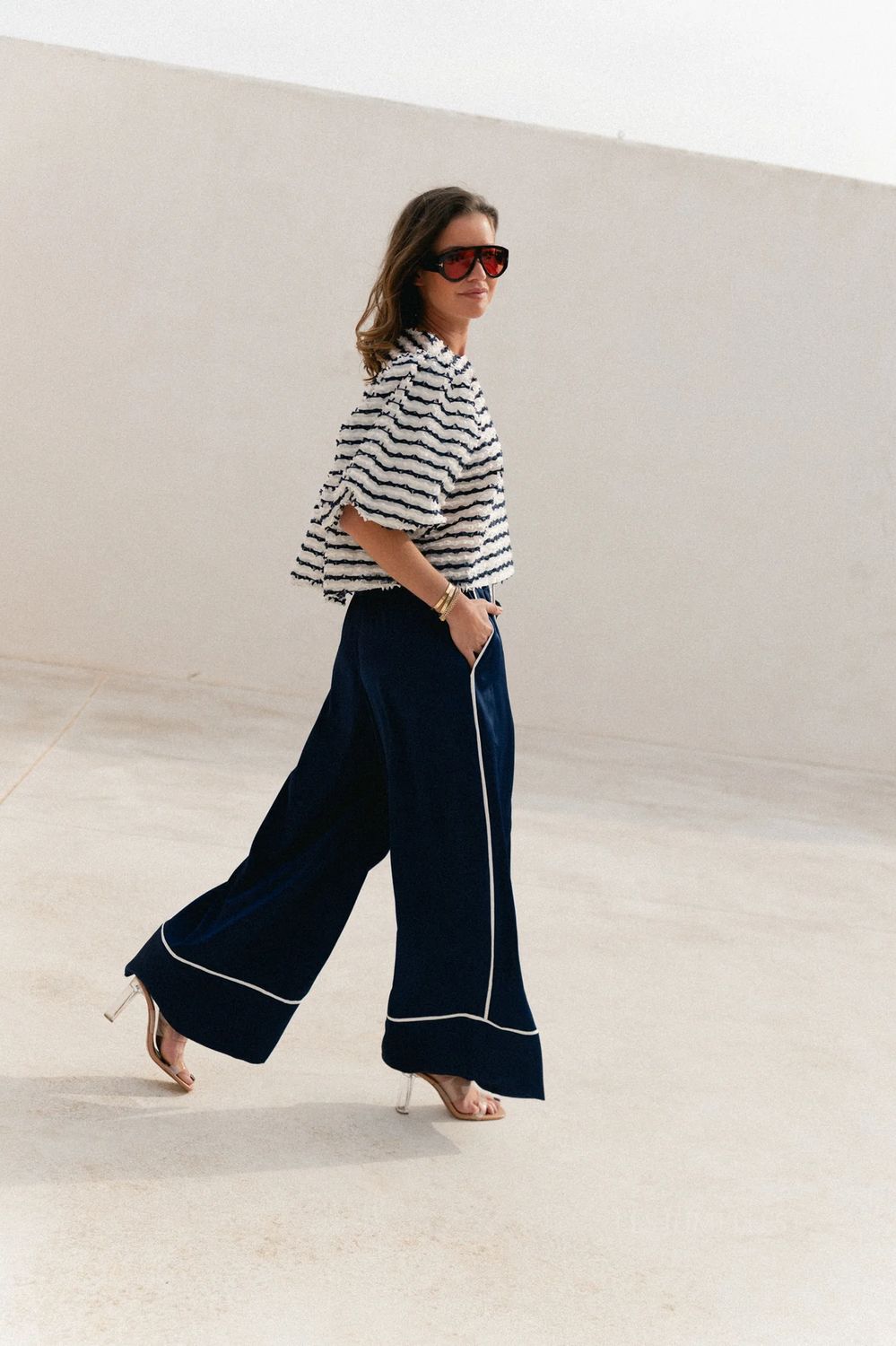 Charlotte Blouse | Navy