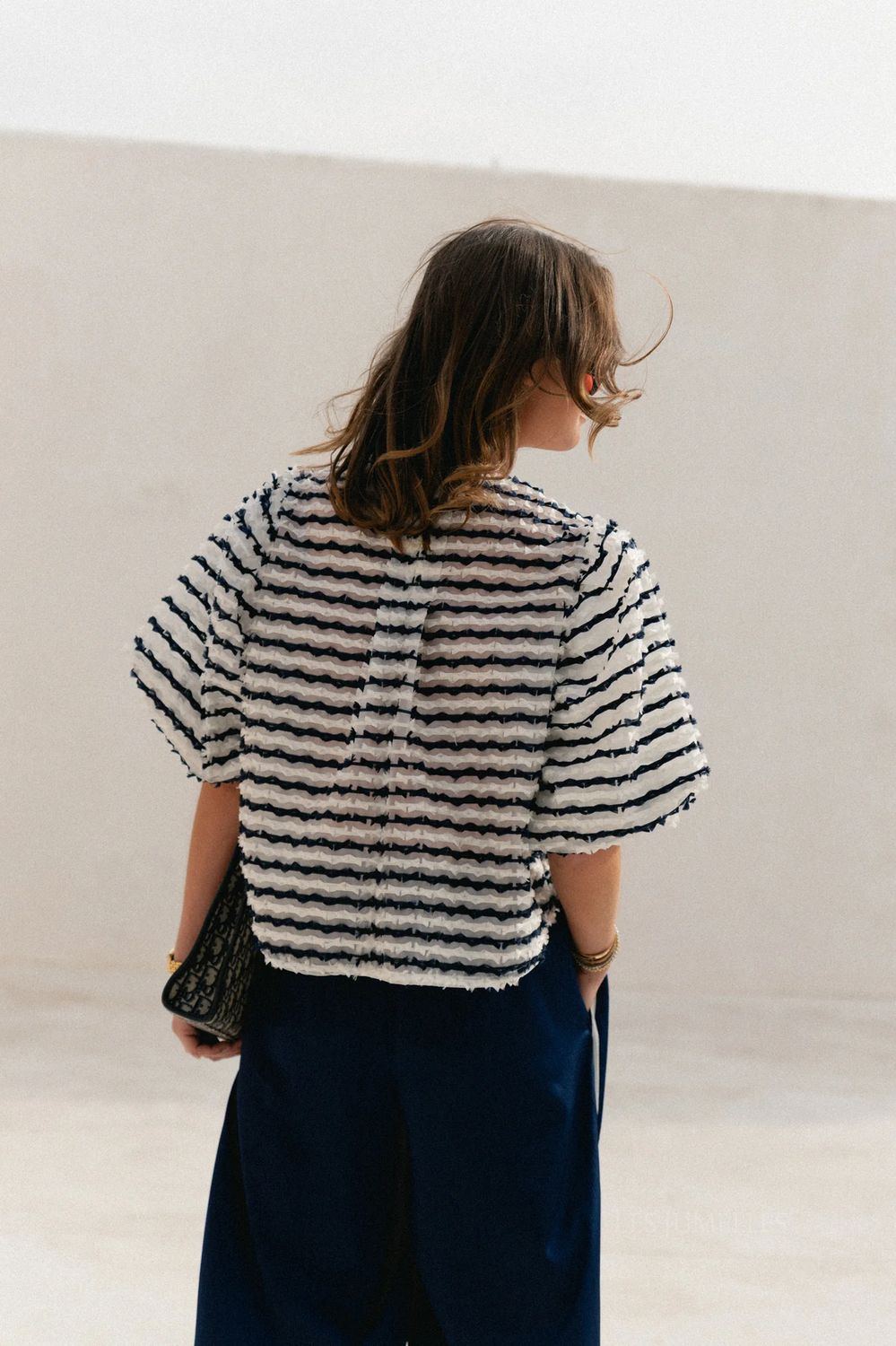 Charlotte Blouse | Navy