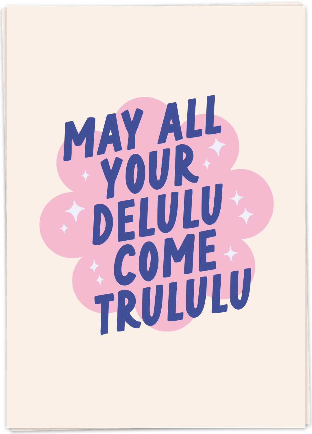 Delulu Card