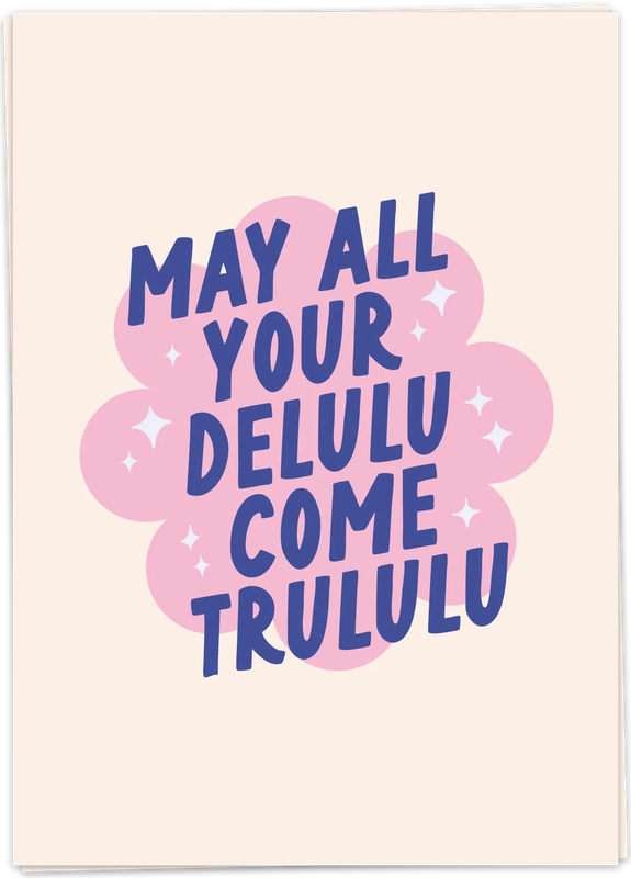 Delulu Card