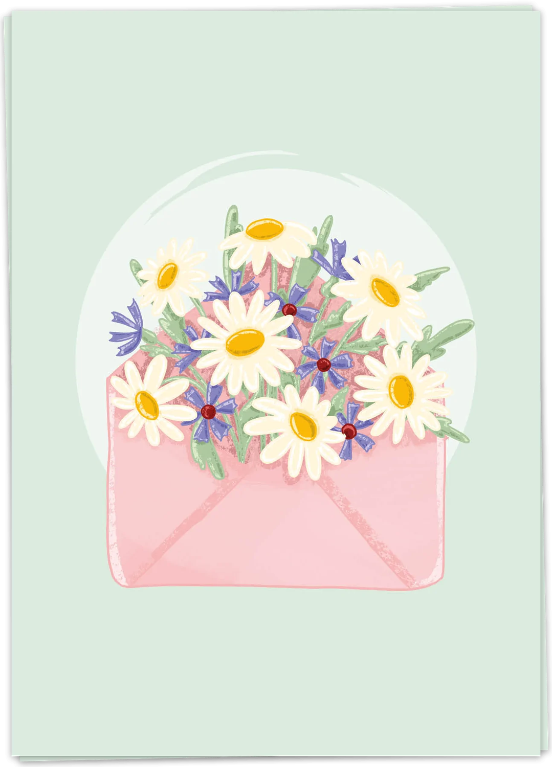 Flowers Mail Card