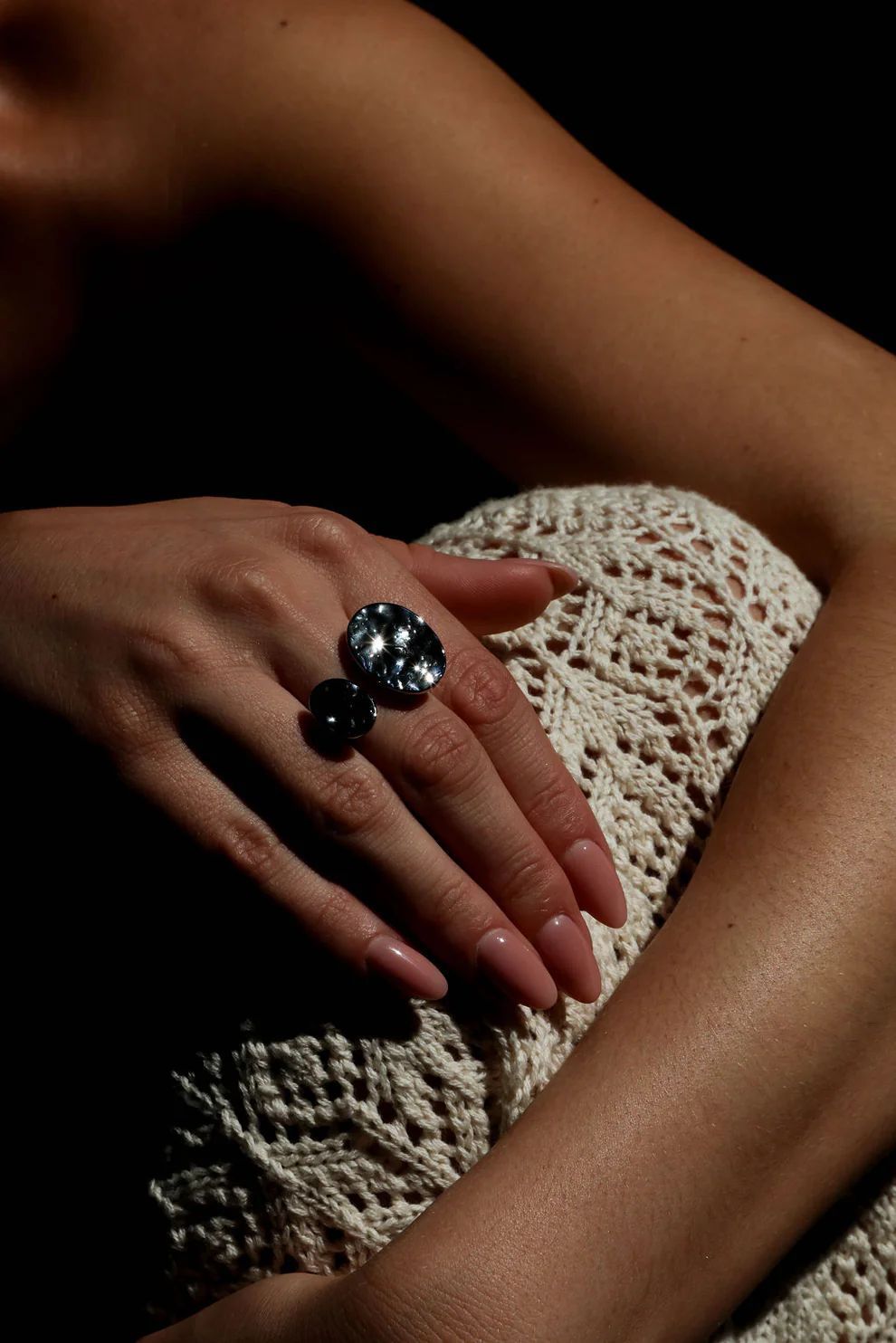 Ring Eloïse, Colour: Zilver