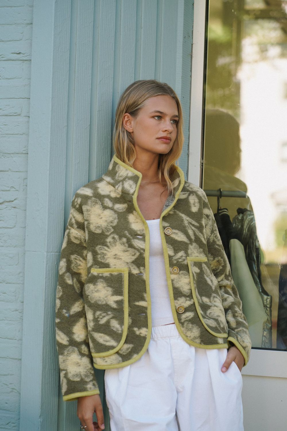 Audrey Jacket | Yellow