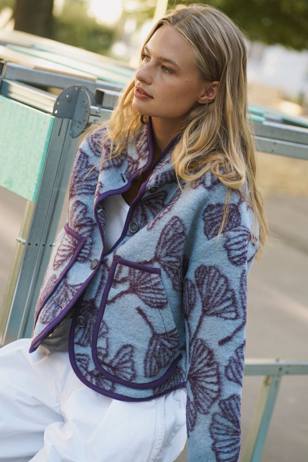 Audrey Jacket | Blue