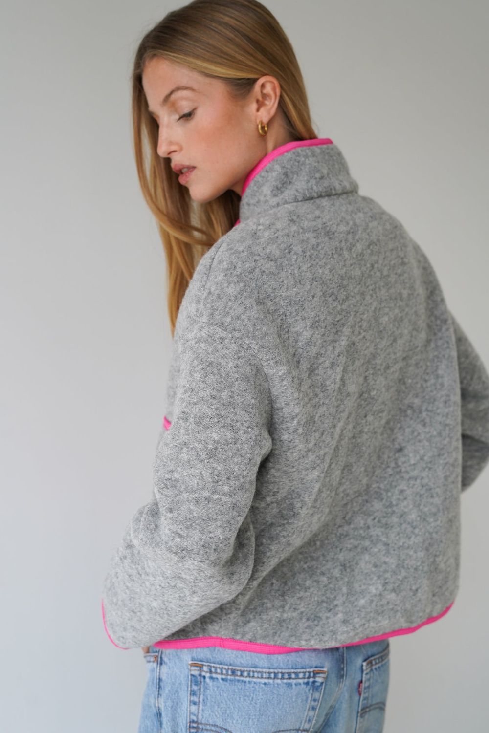 Audrey Jacket | Neon Pink