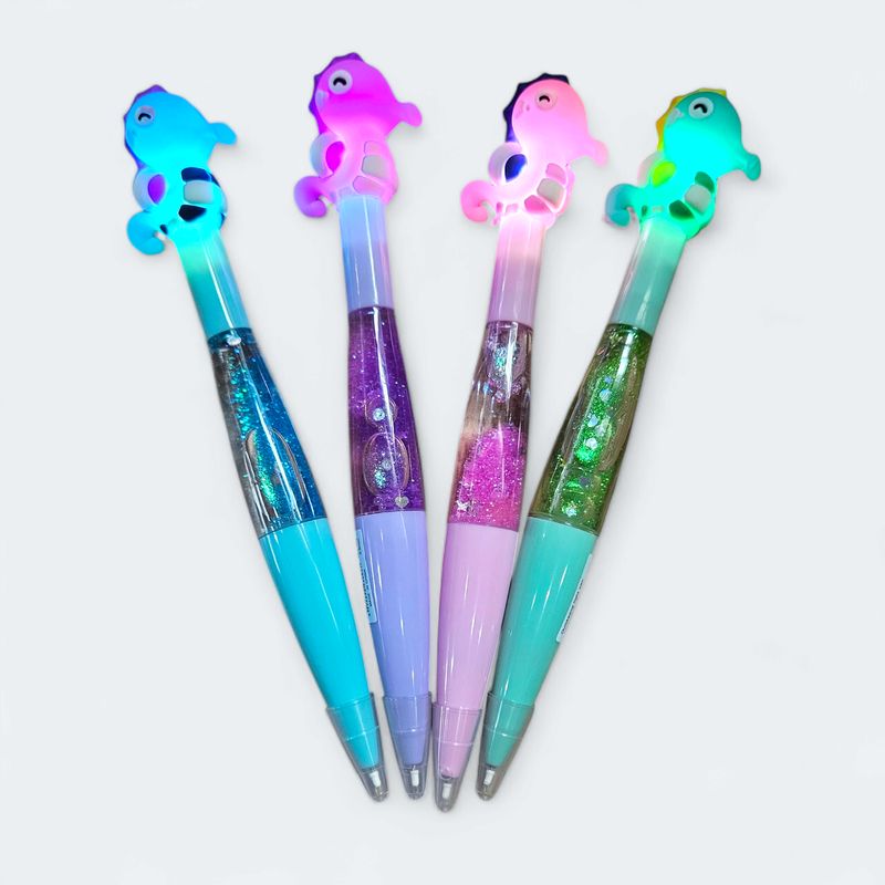 Light up Seahorse Pen