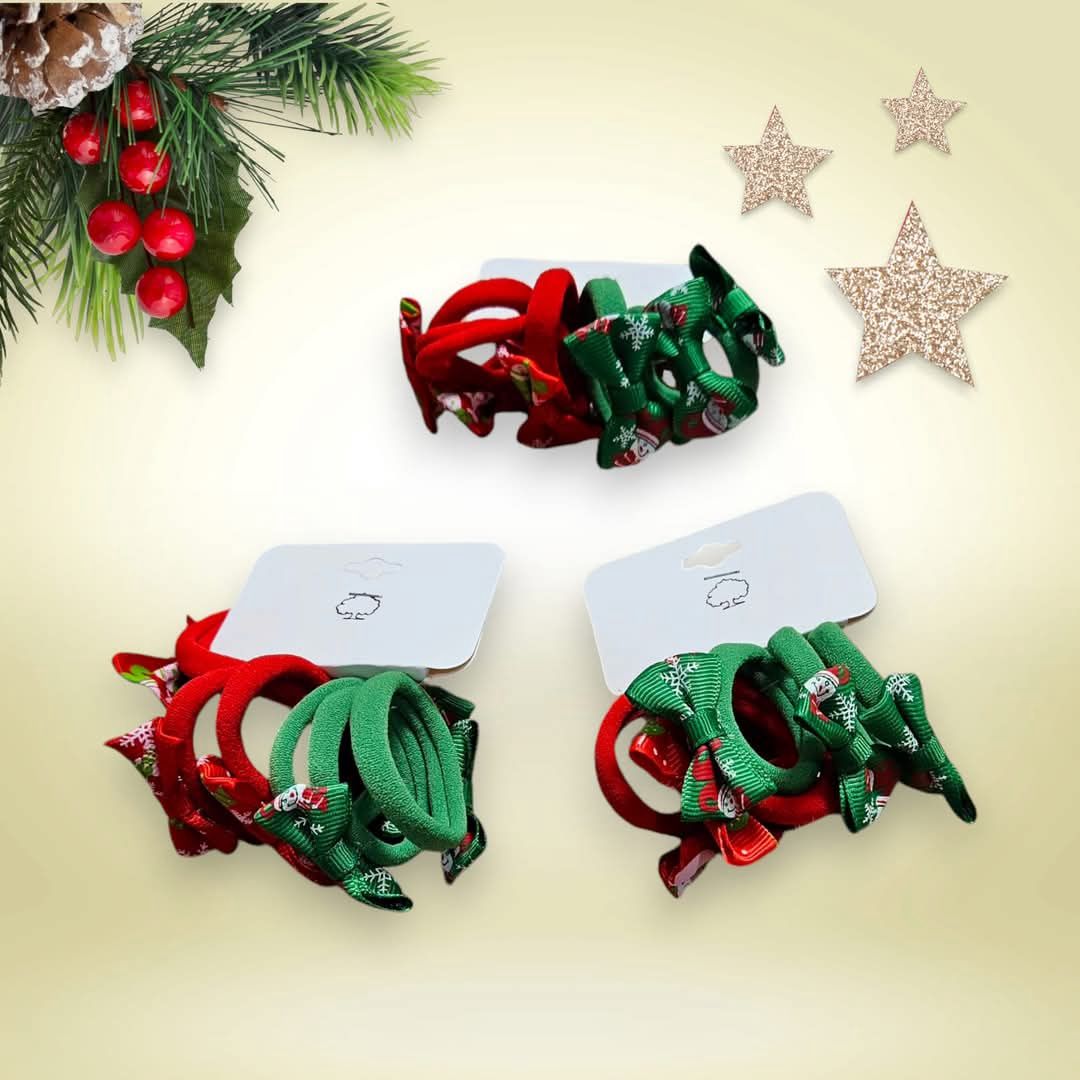 Christmas Hair Ties