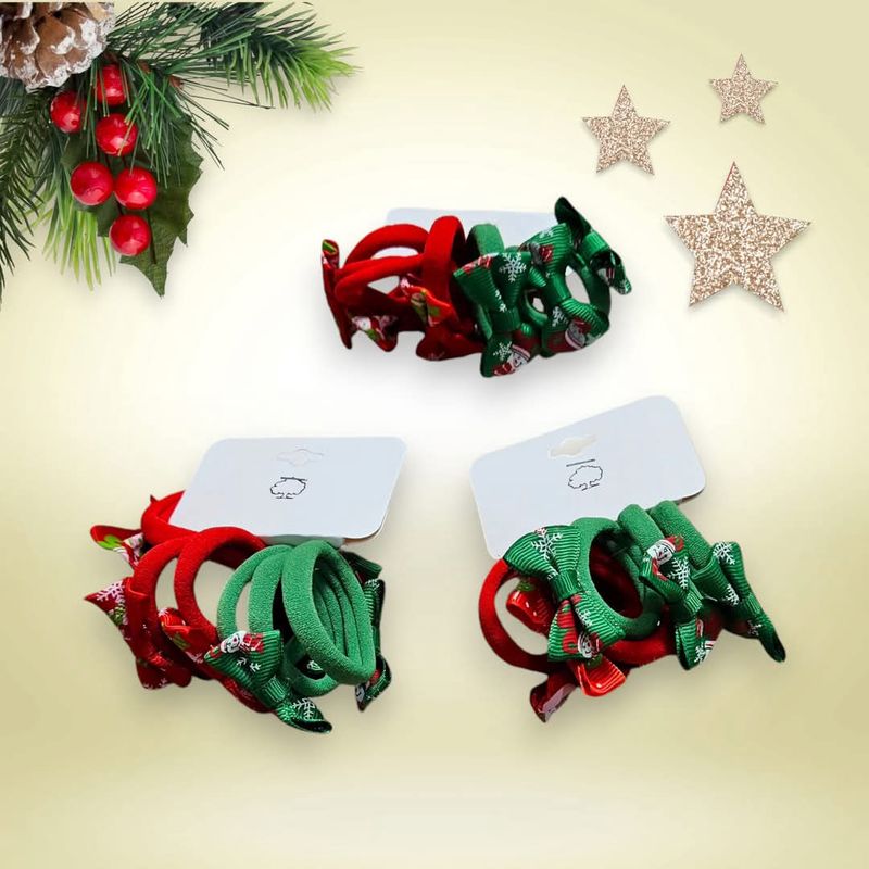 Christmas Hair Ties