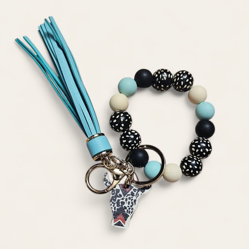 Bull Skull Wristlet