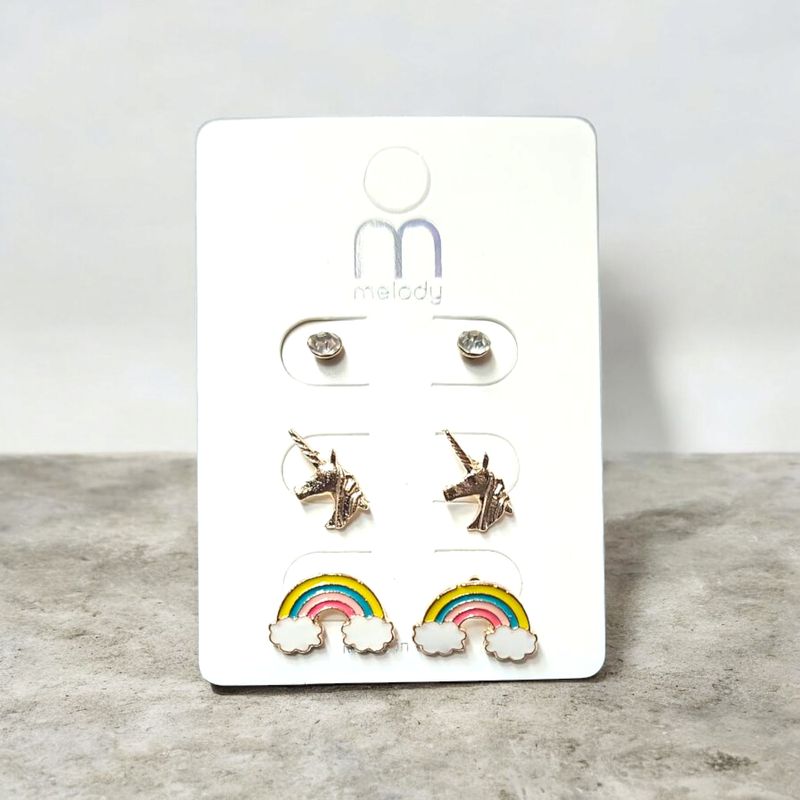 3 pk Magical Earrings