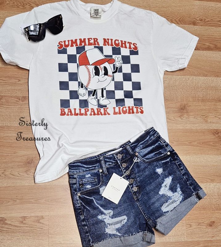 Ballpark Lights Tee
