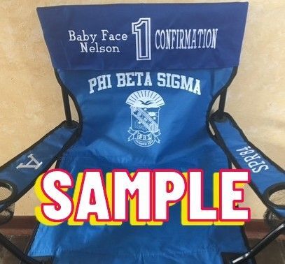 Phi Beta Sigma (Custom Lawn Chair)