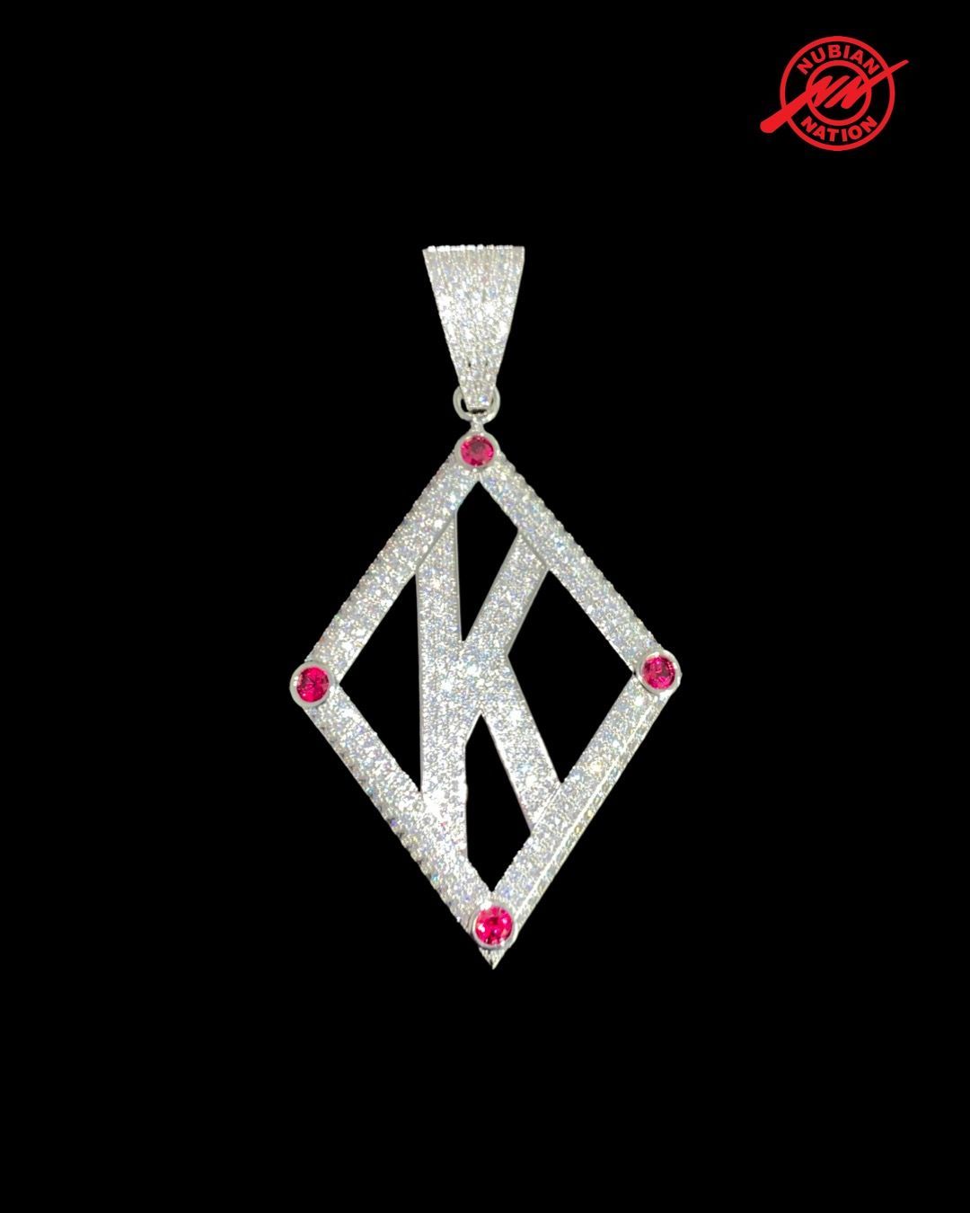 Big Kappa Diamond with Studs & Stones