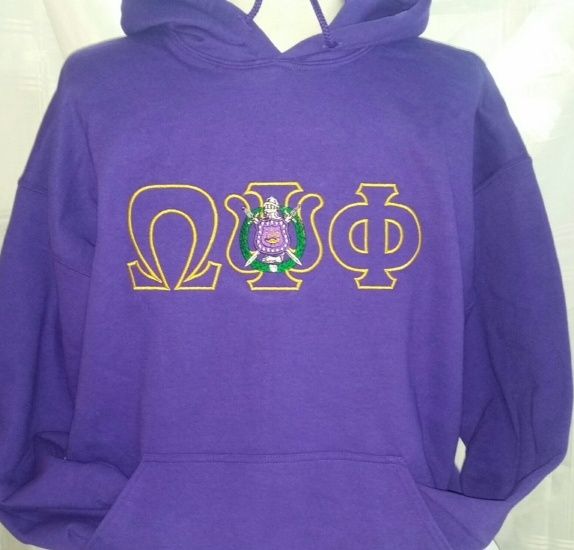 Letters with Crest Hoodie