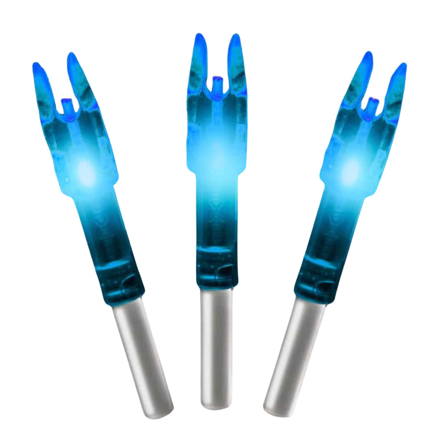 Halo Lighted Nocks, Color: Blue, Diameter: Micro