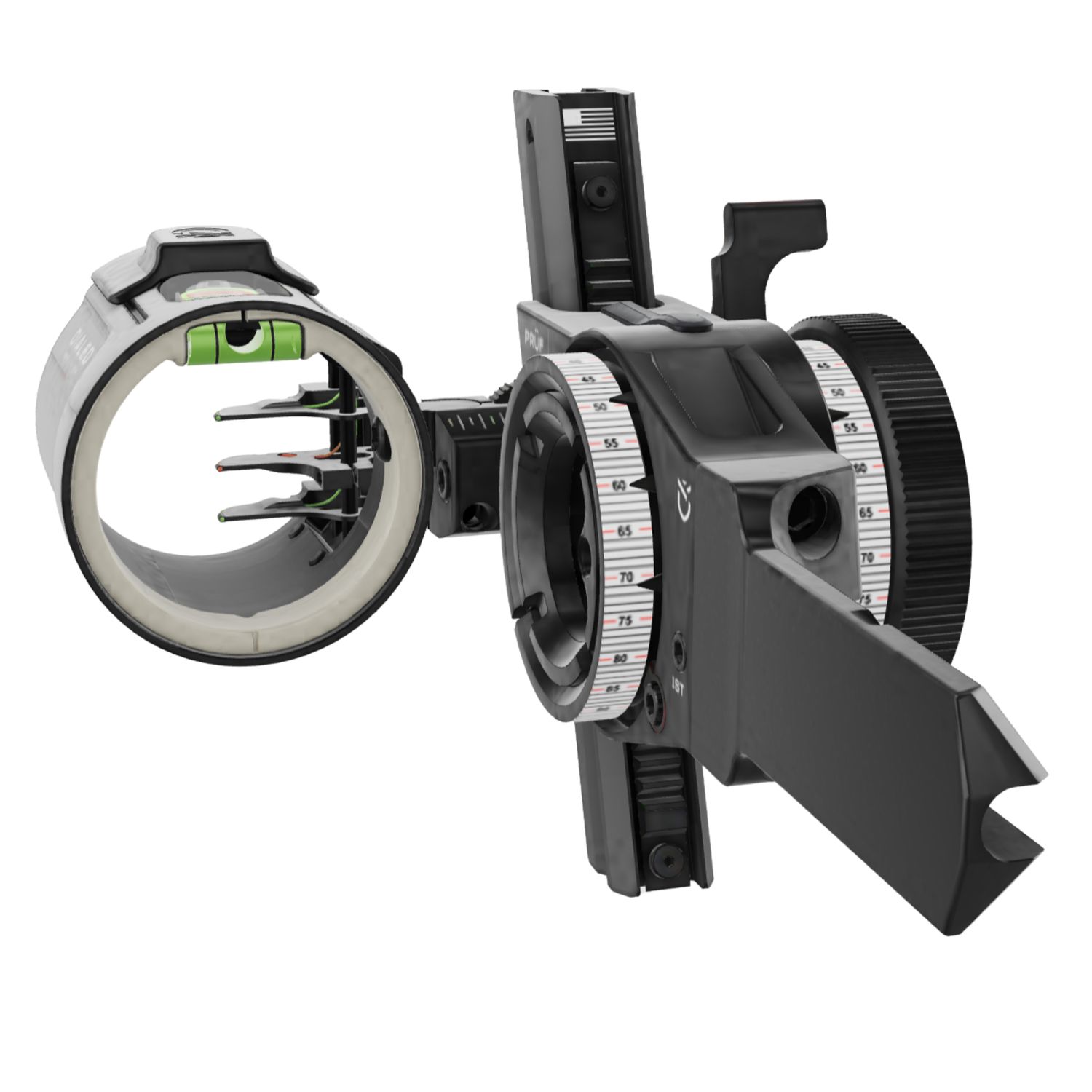 Dialed Prűf, Color: Black, Mag Style: 3H, Mount Style: Bridge Lock