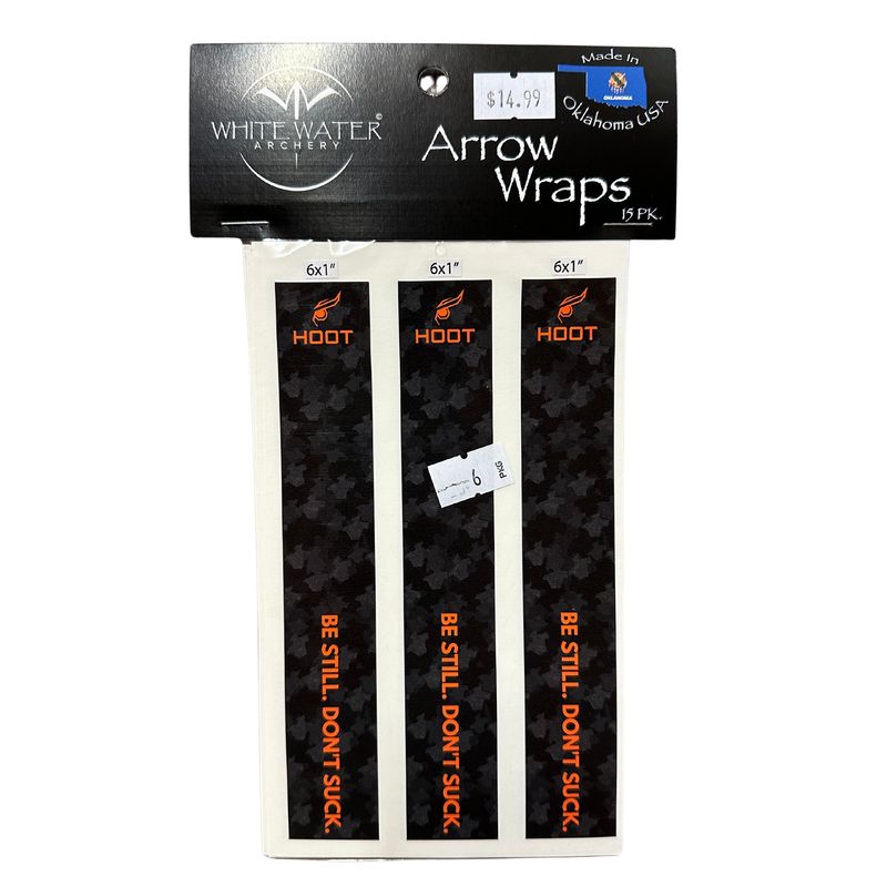 WhiteWater Arrow Wraps - HOOT