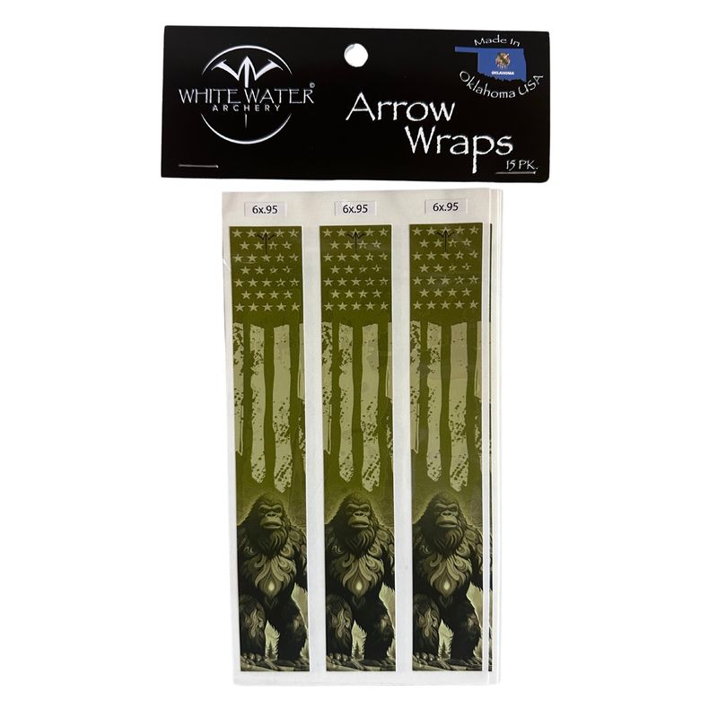 Whitewater Arrow Wraps - Squatch