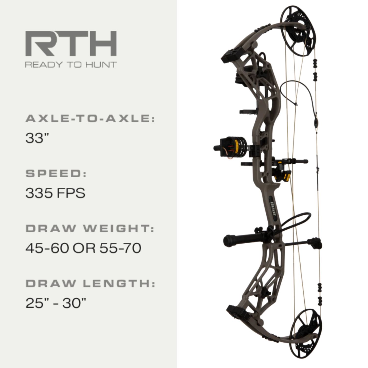 Bear Alaskan XT RTH, Orientation: Right
