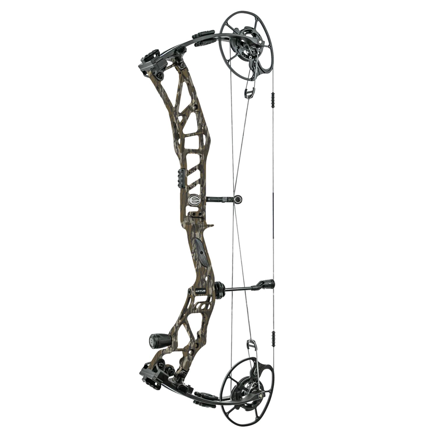 Elite Artus, Color: Mossy Oak Bottomland, Orientation: Right, Poundage: 70