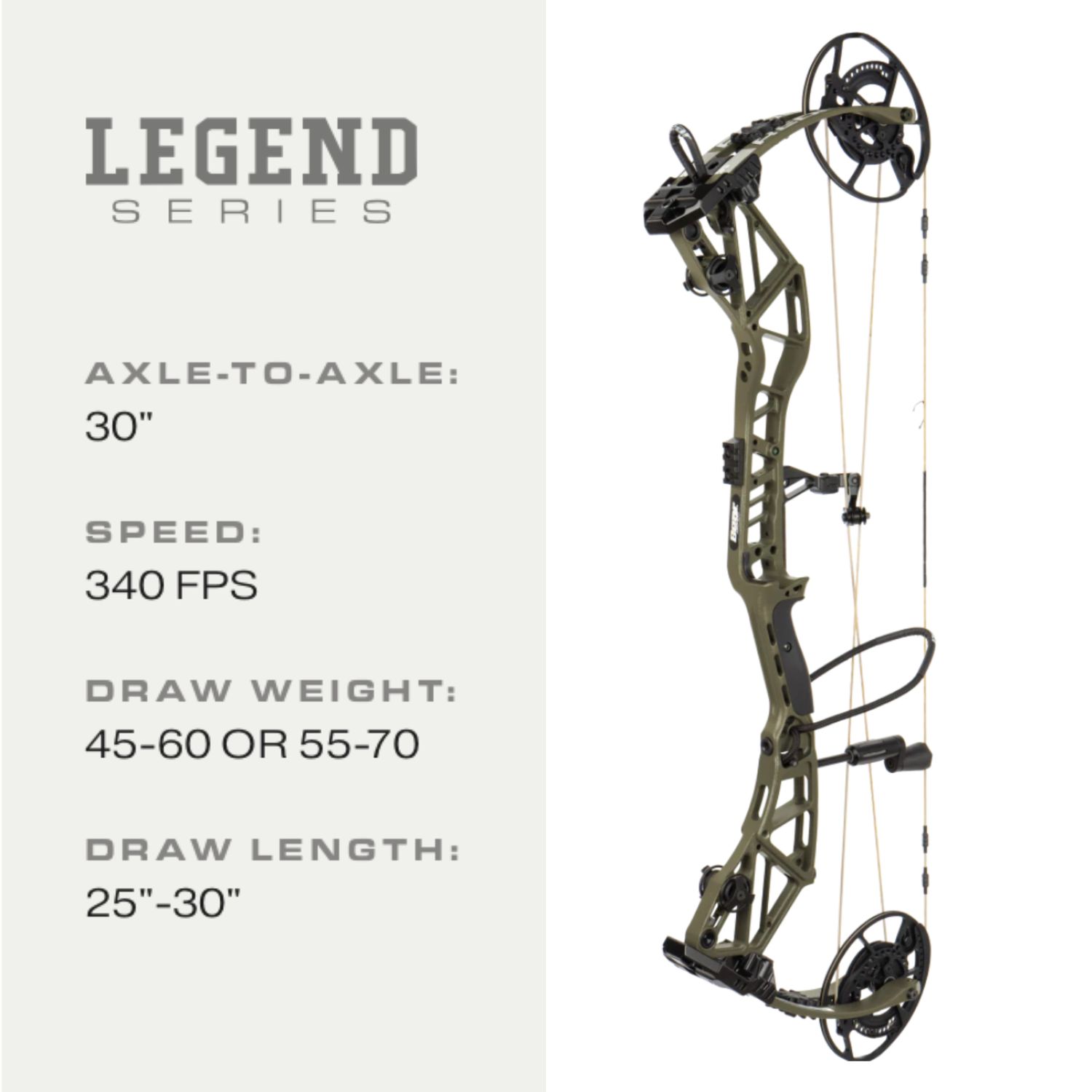 Bear Reedem, Color: Olive, Orientation: RH, Poundage: 70