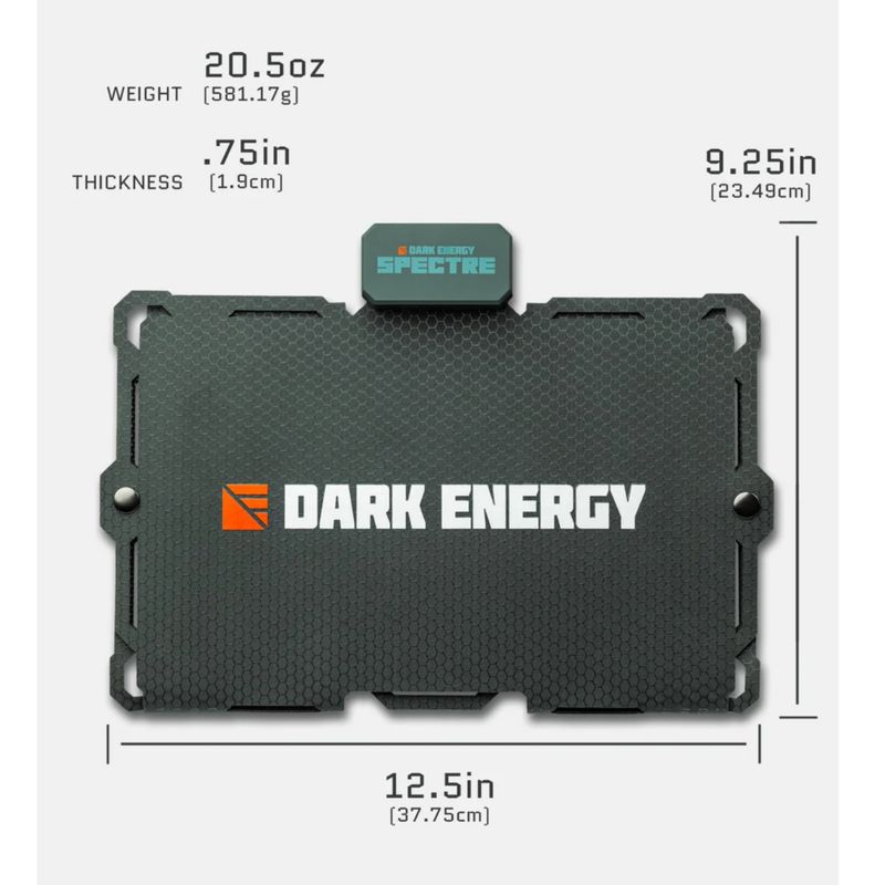 Dark Energy Spectre 18w Solar Panel