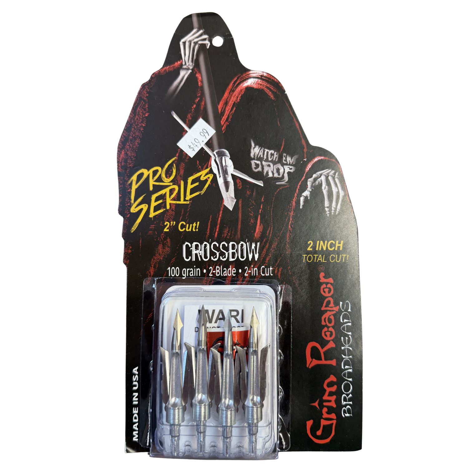 Grim Reaper Crossbow Broadheads