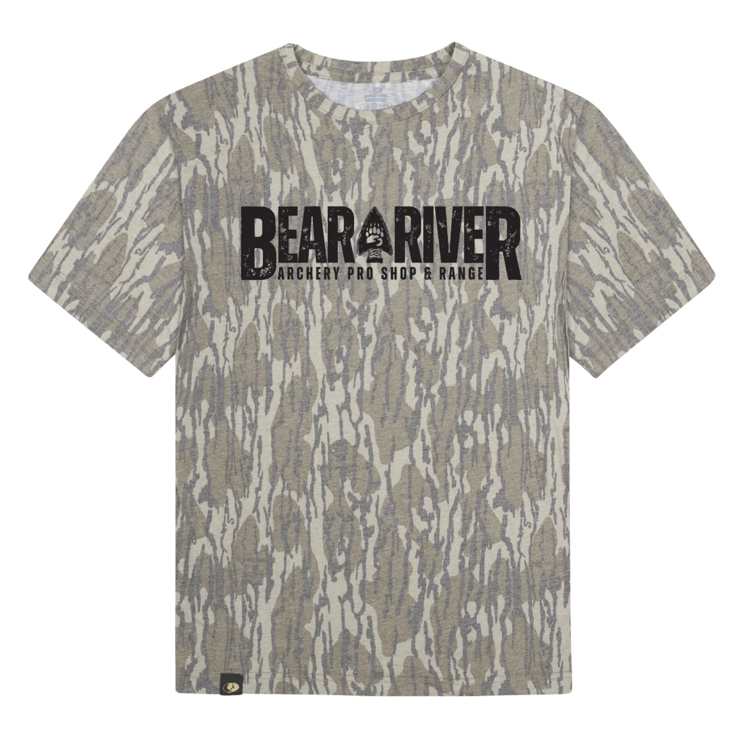 Bear River Mossy Oak Bottomlands Shirt, Size: Youth Small