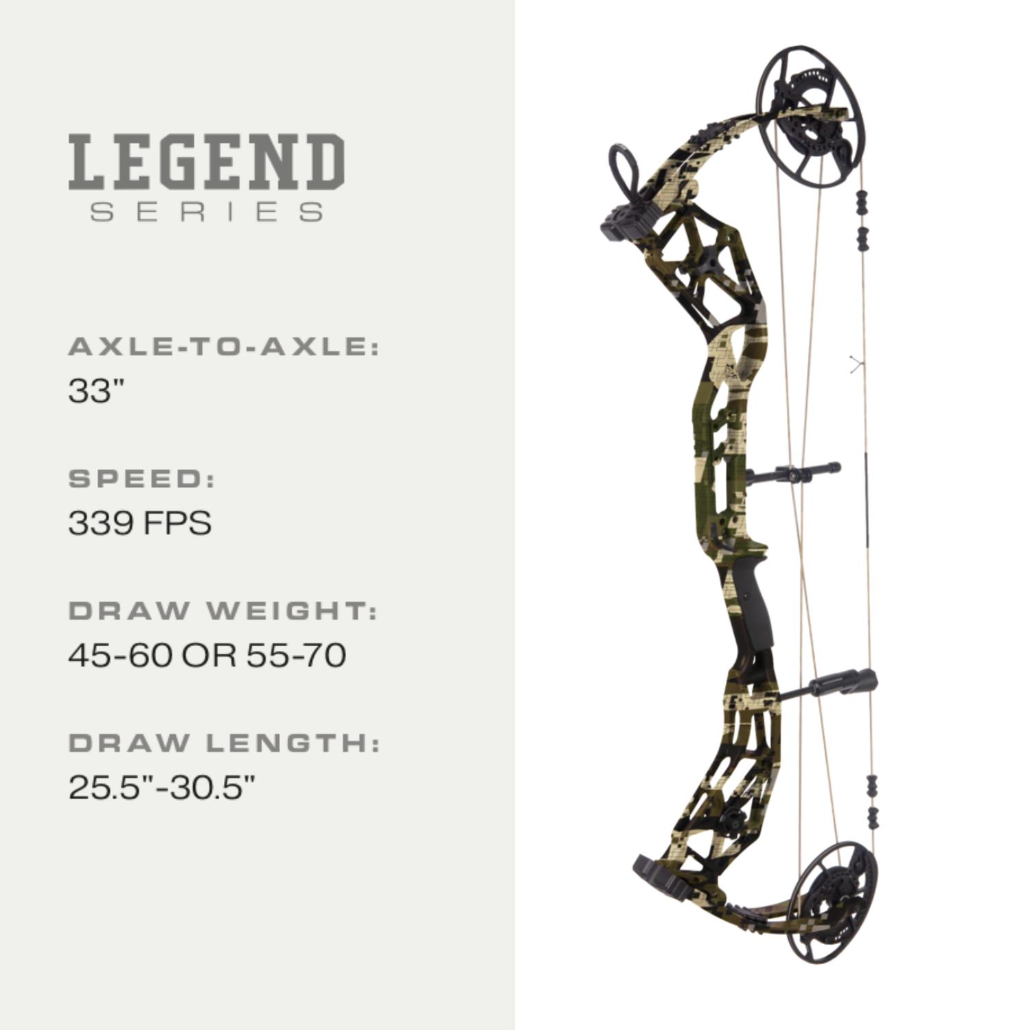 Bear Alaskan Pro, Color: Emerge, Orientation: RH, Poundage: 60