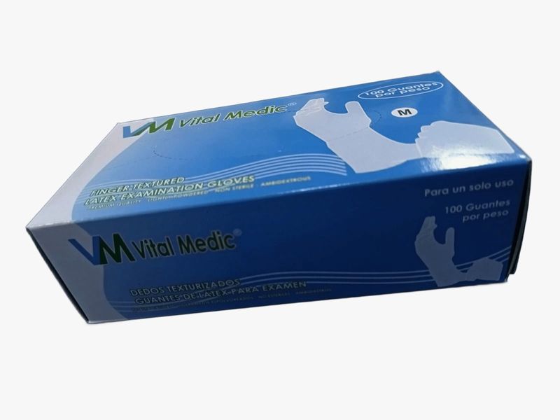 Guante de látex caja por 50 pares