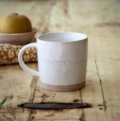 Isabella White Coffee Mug