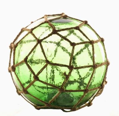 Glass Buoy with Net