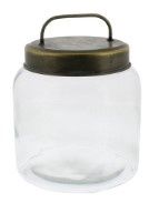 Archer Canister with Metal Lid - Sm
