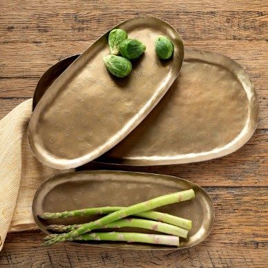 Gold Iron Tray - Small