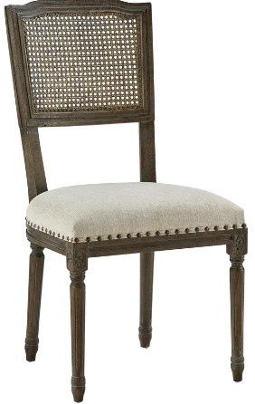 Camille Side Chair - French Linen