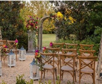 Cross Back Dinning Chair