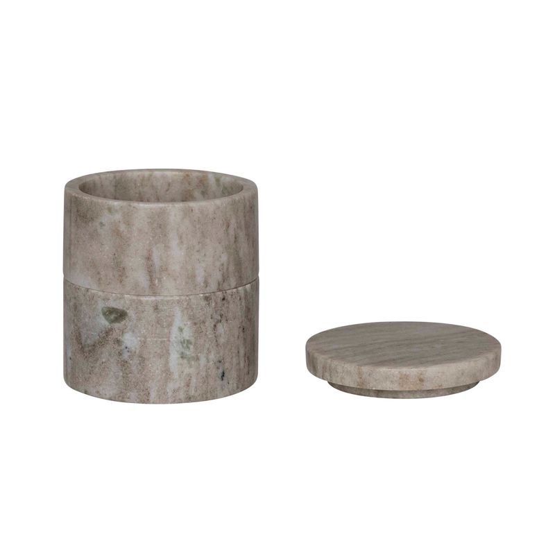 Marble Stacking Pots- Set of 2