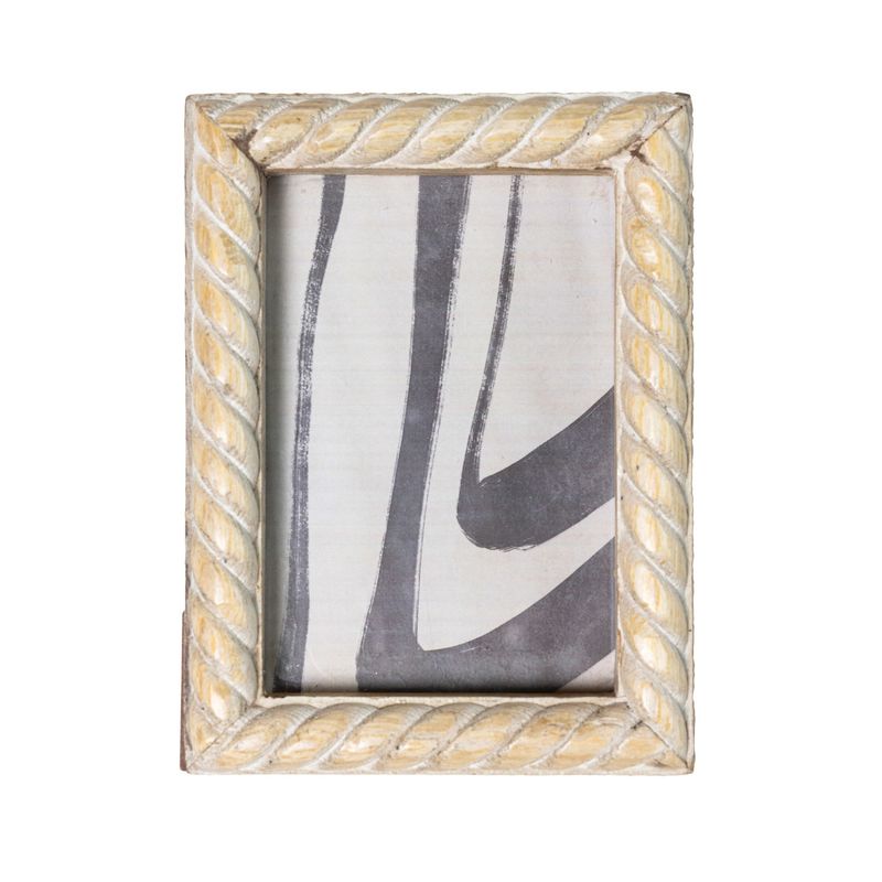 Carved Mango Wood Frame