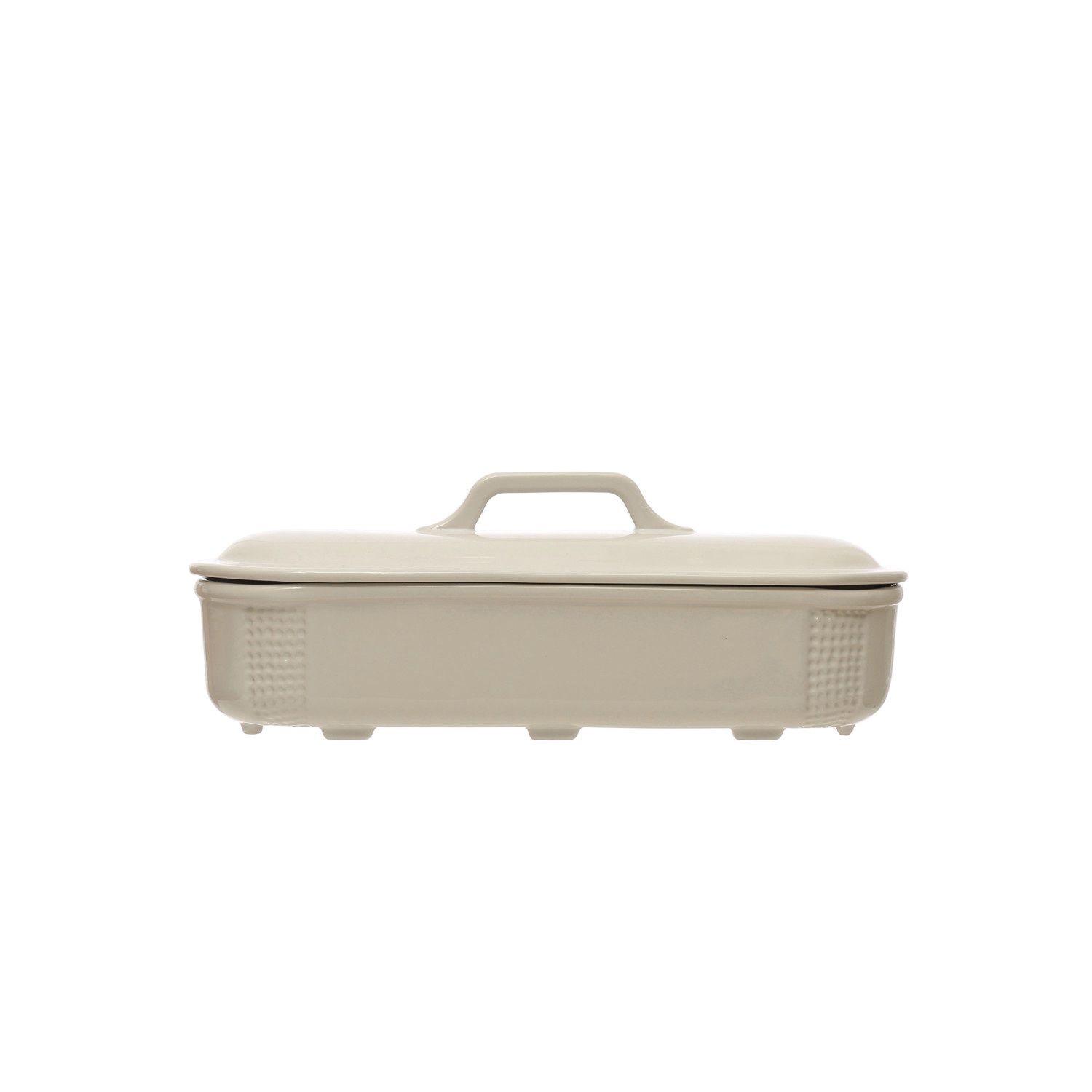 2 Quart Stoneware Baking Dish w/ Lid