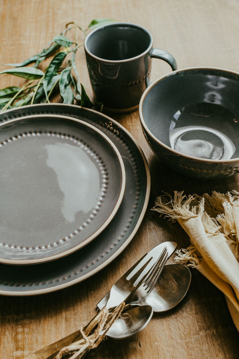 Legbar Blue 10&quot; Dinner Plate