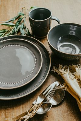 Legbar Blue 10&quot; Dinner Plate